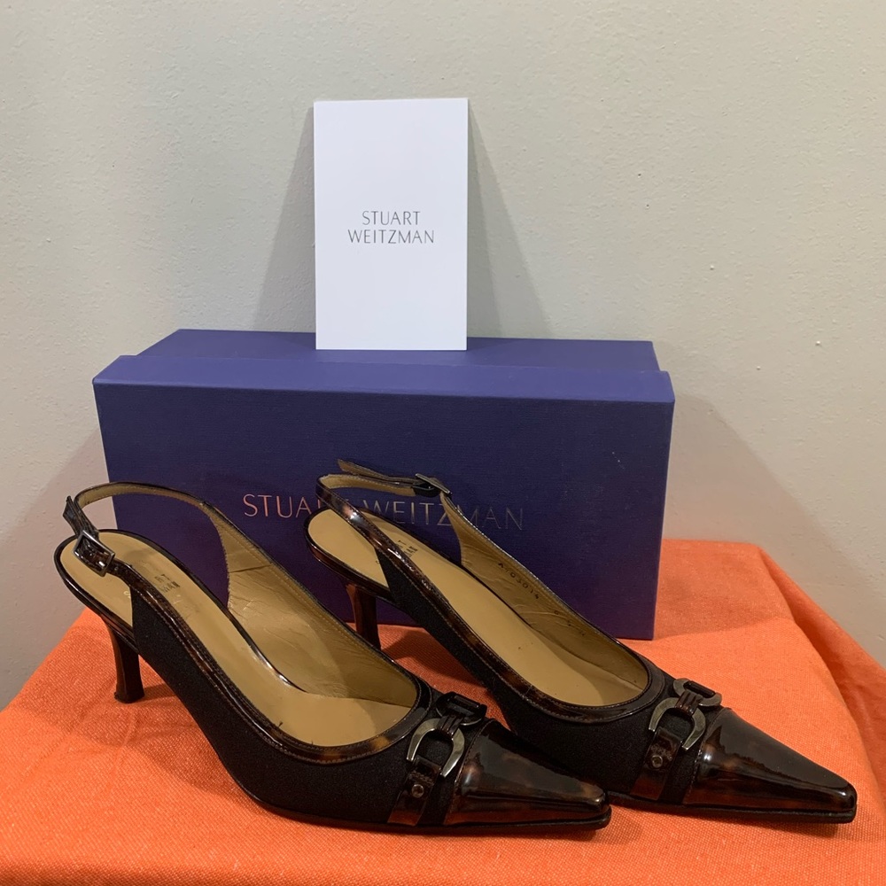 ♥️Stuart Weitzman Pointed Heels Size 8.5US♥️ - Picture 4 of 15